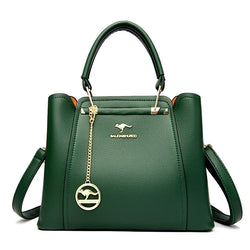 Camille Garnier Classic Handbag with Detachable Strap