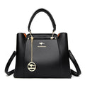 Camille Garnier Classic Handbag with Detachable Strap