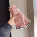 Camille Garnier Elegant Bow Winter Gloves