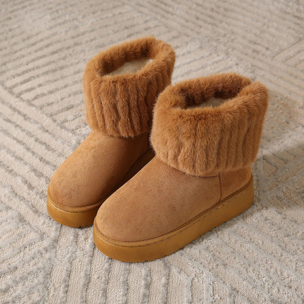Camille Garnier Luxe Winter Fur-Lined Boots