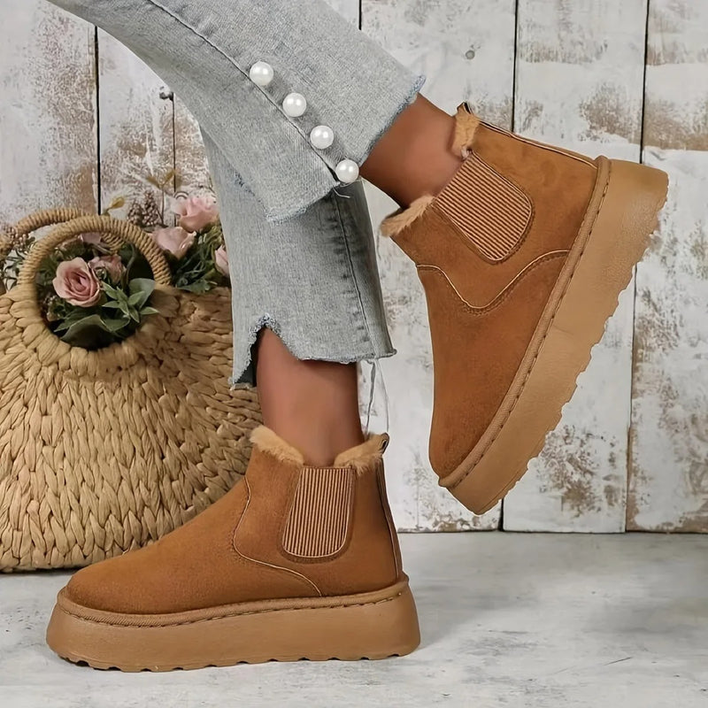 Camille Garnier Chelsea-Style Winter Boots